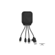 Picture of 4001 | XOOPAR INÉ GAMMA NFC POWERBANK with Charger Cables 3000Mah in Black