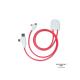 Picture of XOOPAR LIGHTING ICE-C CHARGER CABLE in Red