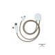 Picture of XOOPAR LIGHTING ICE-C CHARGER CABLE in Grey