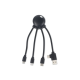 Picture of 4009 - XOOPAR OCTOPUS OBP CABLE OCEAN BOUND PLASTIC in Black