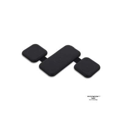 Picture of 3188 | XOOPAR TRAFOLD 3 CORDLESS CHARGER 15W in Black