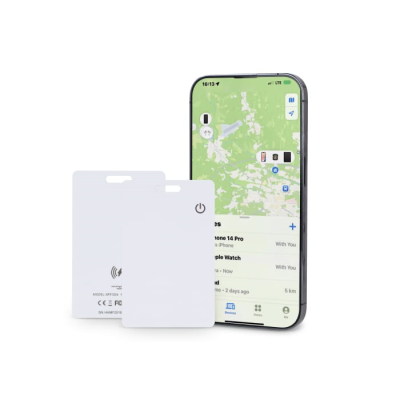 Picture of XOOPAR ICE-CARD ULTRADUNE TRACKER CARD RECHARGEABLE in White