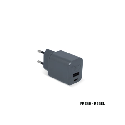 Picture of 2WC30 I FRESH N REBEL MINI CHARGER USB-C + a PD  &  &  30W in Dark Gun Metal