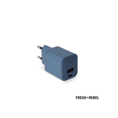 Picture of 2WC30 I FRESH N REBEL MINI CHARGER USB-C + a PD  &  &  30W in Dive Blue