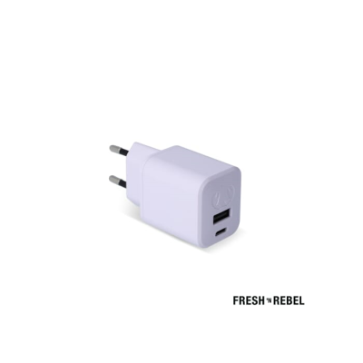 Picture of 2WC30 I FRESH N REBEL MINI CHARGER USB-C + a PD  &  &  30W in Lilac