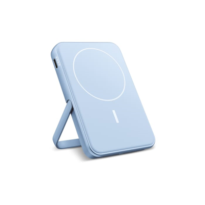 Picture of 2PBM5000| FRESH N REBEL COMPATIBLE with Magsafe Powerbank Cordless 5000Mah in Pastel Blue