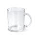 Picture of MALLORCA SUBLI GLASS MUG 335ML in Clear Transparent