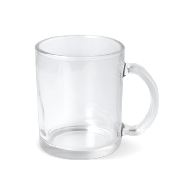 Picture of MALLORCA SUBLI GLASS MUG 335ML in Clear Transparent