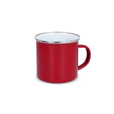 Picture of ENAMEL MUG 350ML in Red