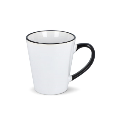 Picture of MUG SUBLI MELBOURNE COLORED EDGE & HANDLE 300ML