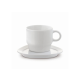 Picture of CUP & SAUCER TRIANGULAR SATELLITE 180ML in White