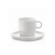 Picture of CUP & SAUCER SQUARE SATELLITE 180ML in White