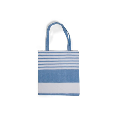 Picture of SAGAFORM ELLA HAMAM COTTON BAG 41X38 CM in Blue