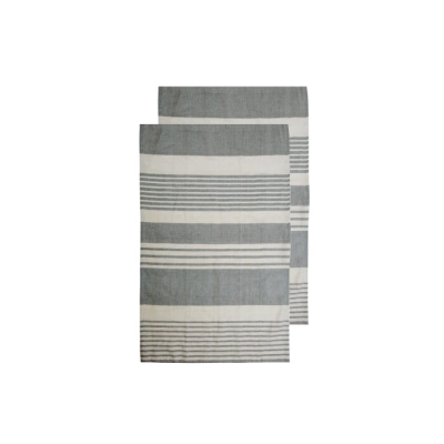 Picture of SAGAFORM ELLA HAMAM TOWEL 2-PACK 50X70CM in Grey