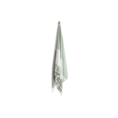 Picture of SAGAFORM ELLA HAMAM TOWEL ORGANIC COTTON 90X170CM in Green
