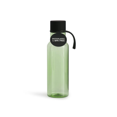 Picture of SAGAFORM WATER BOTTLE 600ML in Clear Transparent Green
