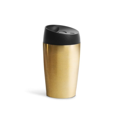 Picture of SAGAFORM LOKE TRAVEL MUG 240ML in Gold