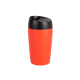 Picture of SAGAFORM LOKE TRAVEL MUG with Rubber Finish 240Ml in Red