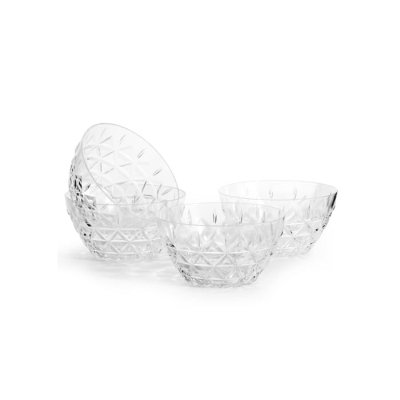Picture of SAGAFORM ACRYL PICNIC BOWL SET OF 4 in Clear Transparent