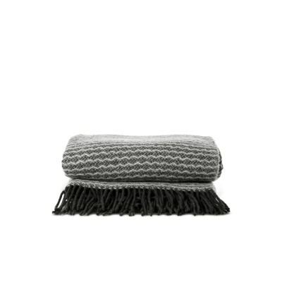 Picture of SAGAFORM ULLI 100% NEW ZEELAND WOOL BLANKET in Grey