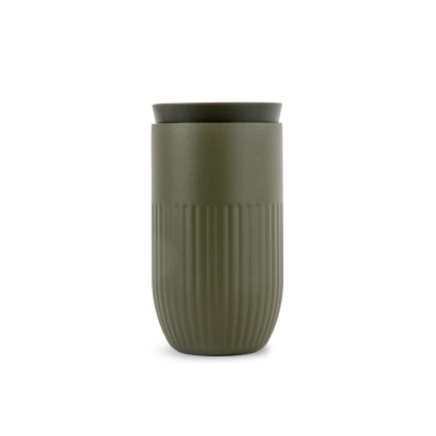 Picture of SAGAFORM TOVA ISOLATED MUG, 320 ML LEAK-PROOF AND DISHWASHER SAFE in Dried Green