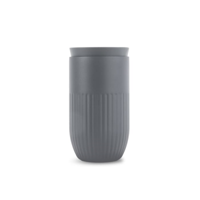 Picture of SAGAFORM TOVA ISOLATED MUG, 320 ML LEAK-PROOF AND DISHWASHER SAFE in Grey