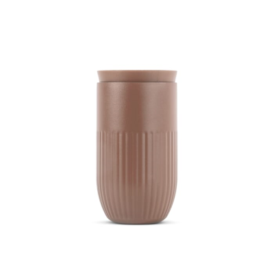 Picture of SAGAFORM TOVA ISOLATED MUG, 320 ML LEAK-PROOF AND DISHWASHER SAFE in Pastel Pink