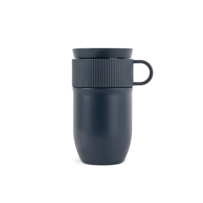 Picture of SAGAFORM TED ISOLATED MUG, 280ML LEAK-PROOF AND DISHWASHER SAFE in Blue