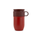 Picture of SAGAFORM TED ISOLATED MUG, 280ML LEAK-PROOF AND DISHWASHER SAFE in Dark Red