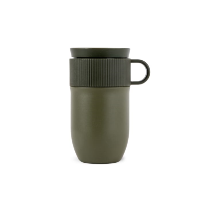 Picture of SAGAFORM TED ISOLATED MUG, 280ML LEAK-PROOF AND DISHWASHER SAFE in Dried Green