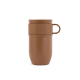Picture of SAGAFORM TED ISOLATED MUG, 280ML LEAK-PROOF AND DISHWASHER SAFE in Brown