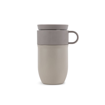 Picture of SAGAFORM TED ISOLATED MUG, 280ML LEAK-PROOF AND DISHWASHER SAFE in Beige