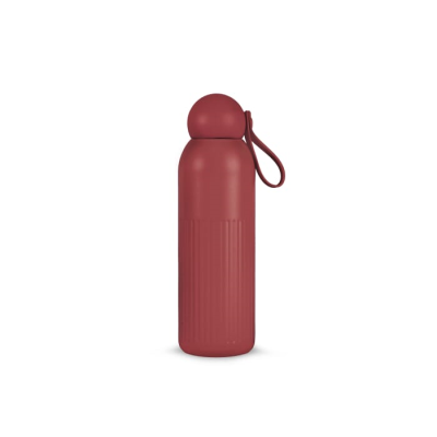 Picture of SAGAFORM TEKLA STEEL BOTTLE (RECYCLED) 500 ML in Dark Red
