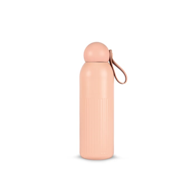 Picture of SAGAFORM TEKLA STEEL BOTTLE (RECYCLED) 500 ML in Pastel Pink