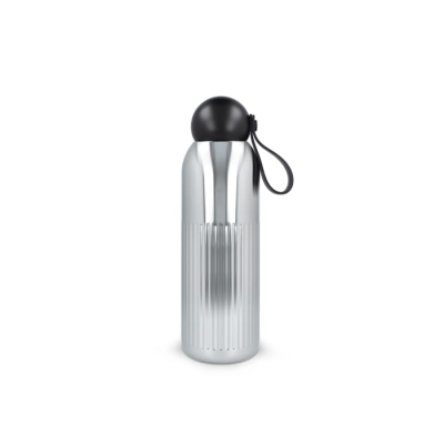Picture of SAGAFORM TEKLA STEEL BOTTLE SILVER CHROME (RECYCLED) 500 ML in Chromium