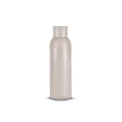 Picture of SAGAFORM TEKLA PUSH STEEL BOTTLE with Push Cap (Recycled) 500 Ml in Beige