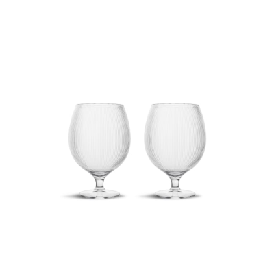 Picture of BILLI BEER GLASS SET OF 2 in Clear Transparent