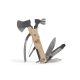 ORREFORS HUNTING MULTITOOL DELUXE in Wood image 2