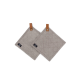 Picture of KOSTA LINNEWÄFVERI 2 PACK POT HOLDER in Grey