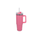 Picture of MIAMI MUG with Handle & Straw 800Ml in Pink