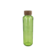 Picture of INSIDEOUT RECYCLED GLASS WATERBOTTLE REUUZ with Wood Cap 650Ml