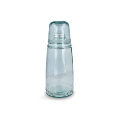 Picture of INSIDEOUT RECYCLED GLASS DRINKSET REUUZ 1L in Clear Transparent
