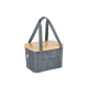 Picture of INSIDEOUT FOLDING (COOLING) BASKET SOGNE 38 x 26 x 25CM RPET in Dark Grey