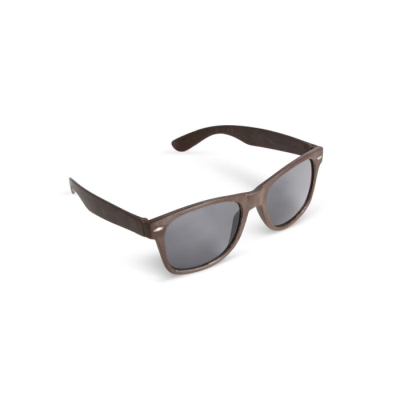 Picture of SUNGLASSES JUSTIN COFFEE-FIBRE UV400 in Nature