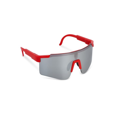 Picture of TOM R-PC SPORTS SUNGLASSES with Mirror Lens Uv400 in Red