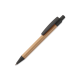 Picture of BALL PEN BAMBOO with Wheatstraw in Black