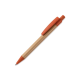 Picture of BALL PEN BAMBOO with Wheatstraw in Orange