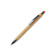 Picture of BALL PEN NEW YORK BAMBOO with Stylus in Orange