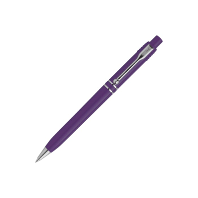 Picture of BALL PEN RAJA SILVER CHROME HARDCOLOUR in Purple