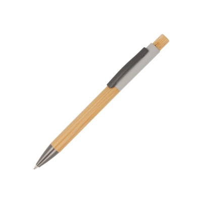 Picture of BALL PEN MADRID BAMBOO in Grey